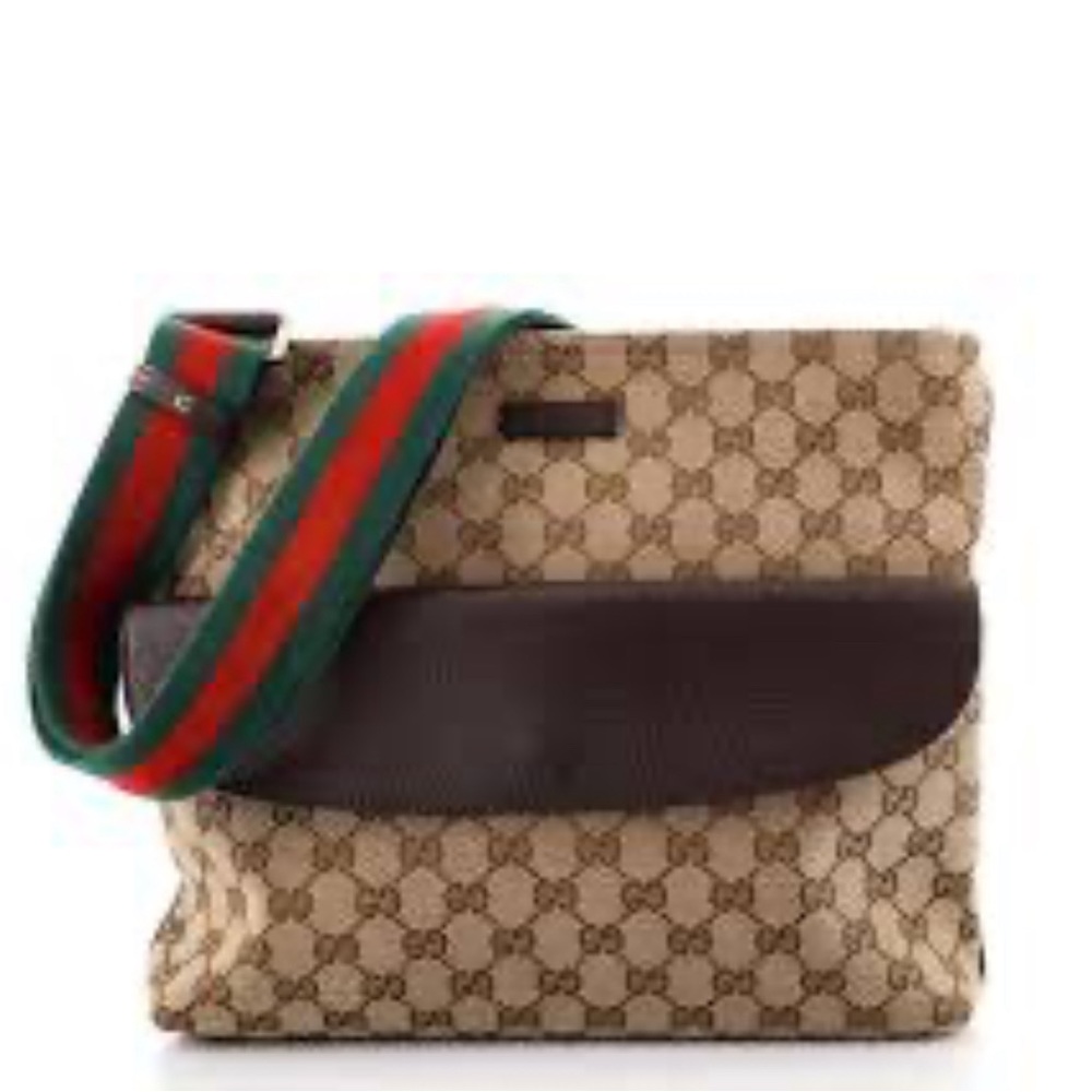 Gucci Front Pocket Web Messenger